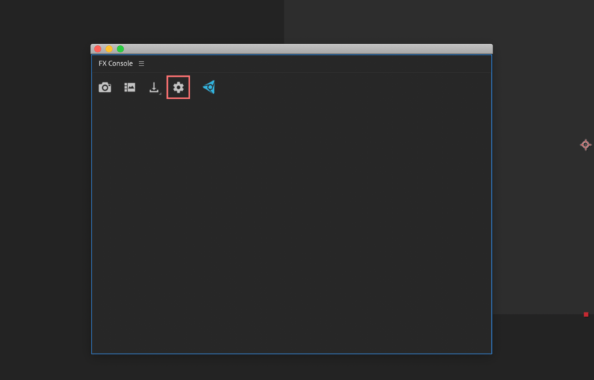 Adobe After Effects 無料 プラグイン Free Plugin FX Console 使い方 機能 解説 ツールパネル 設定 アイコン