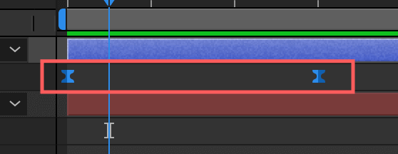 Adobe After Effectsキーフレーム補間のイージーイーズ適応後の変化