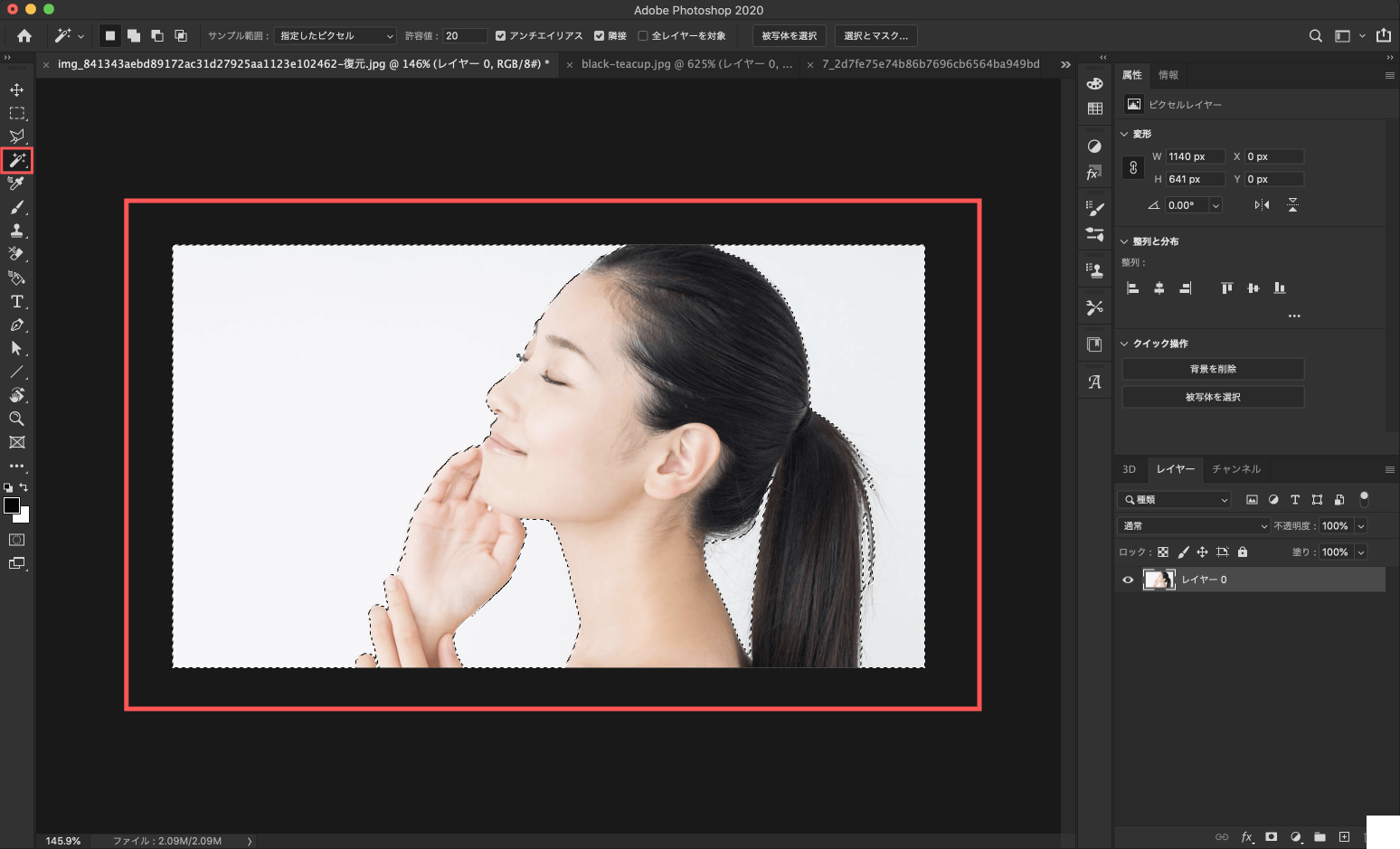 Photoshop】超簡単!!画像切り抜き方法  Adobe信者NEXTistの動画・画像 