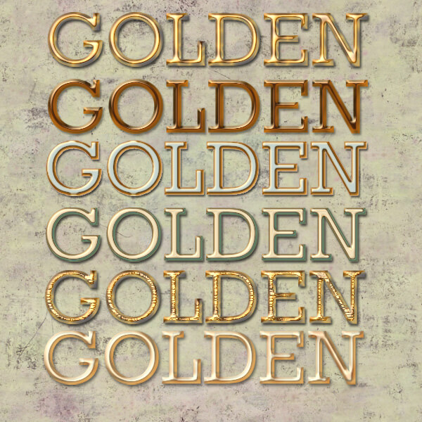 6 Golden Styles