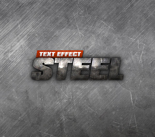 Photoshop Free Text Effect Metal Preset psd フォトショップ 無料 テキストエフェクト プリセット サムネイル デザイン 鋼 Steel