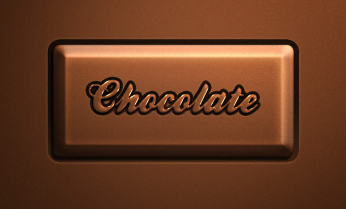 Psd Chocolate Text Effect