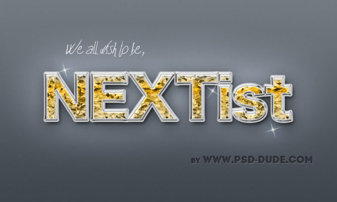 Photoshop 全て無料で使える キラキラ系テキストエフェクト Psd Adobe信者nextistの動画 画像編集が楽しくなる小ネタブログ Nextist Skill Box