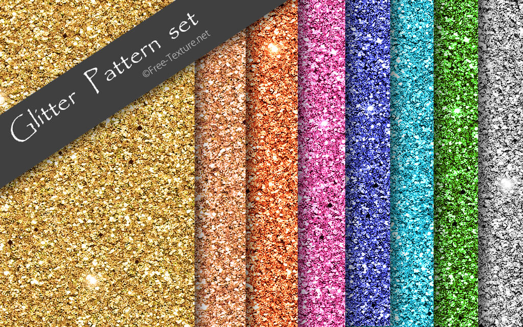 Photoshop Glitter Pattern set