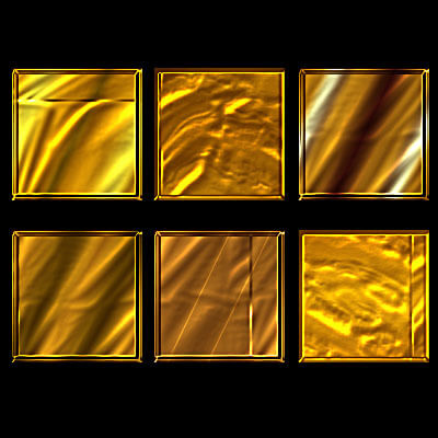 Golden style for Photoshop