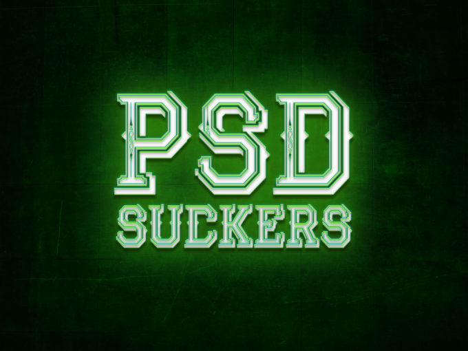 Photoshop Free Neon Text Effect Preset フォトショップ 無料 テキストエフェクト プリセット ネオン サイバー サムネイル デザイン Green and Blue Neon Text Effect