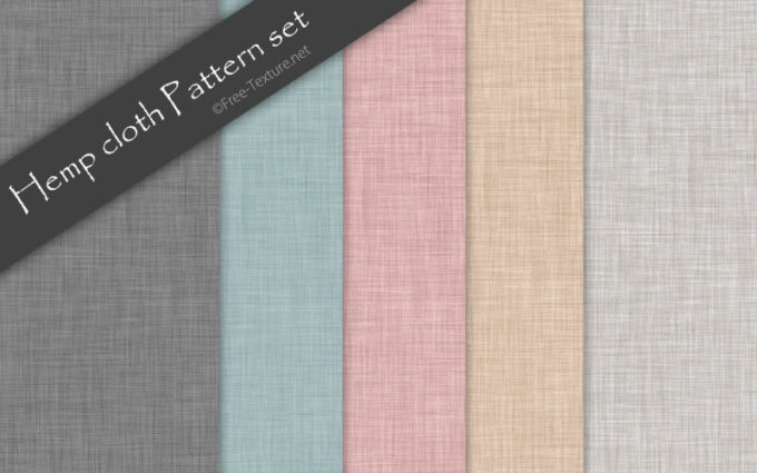 Adobe Photoshop フォトショップ パターン テクスチャー 素材 プリセット .pat 布 繊維 毛糸  Hemp cloth Pattern set