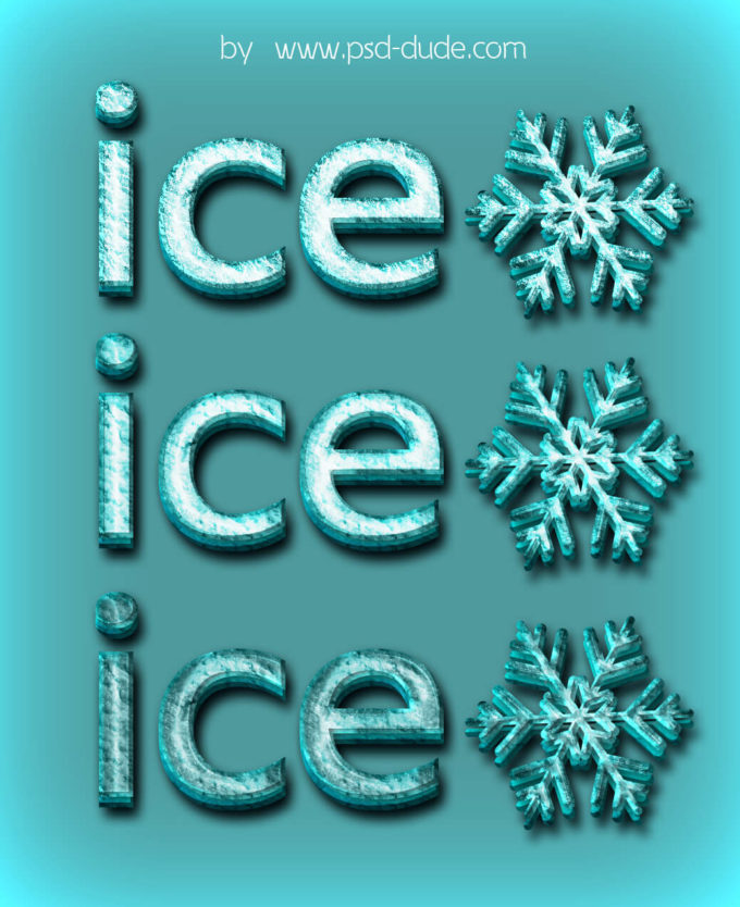 Photoshop Free Snow Ice Text Effect Preset フォトショップ 無料 テキストエフェクト プリセット 雪 氷 サムネイル デザイン Frozen Ice Photoshop Styles