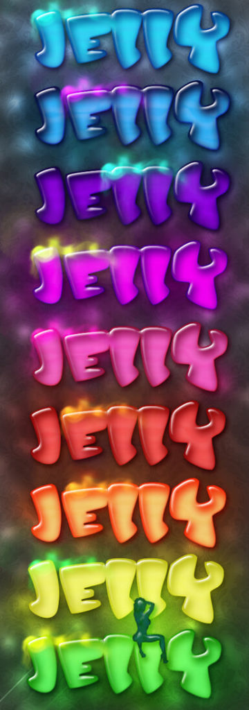Jelly – Glossy Photoshop Styles