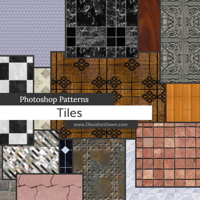 Adobe Photoshop フォトショップ 無料 パターン テクスチャー プリセット .pat 模様 レンガ タイル free tile Pattern Preset Tiles Photoshop Patterns