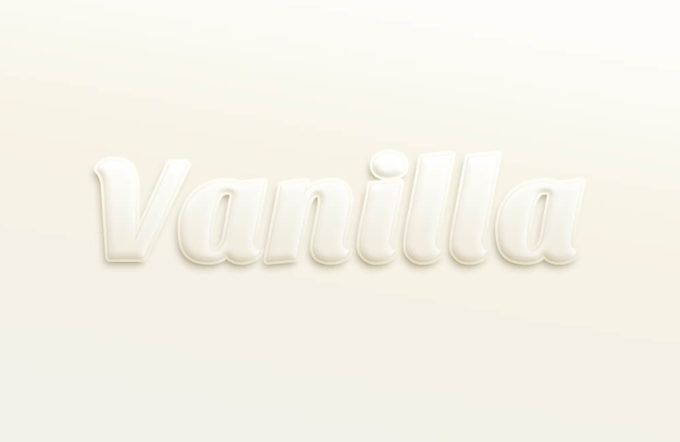 Photoshop Free Cute Pop Text Effect Preset フォトショップ 無料 テキストエフェクト プリセット かわいい ポップ サムネイル デザイン Vanilla