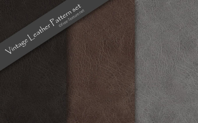 Adobe Photoshop フォトショップ 無料 パターン テクスチャー プリセット .pat レザー free Leather Pattern Preset  Vintage Leather Pattern Set