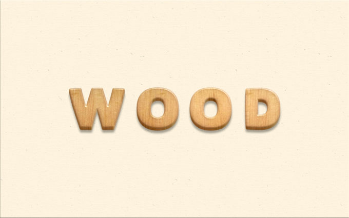 Photoshop Free Wood Text Effect Preset フォトショップ 無料 テキストエフェクト プリセット 木目 サムネイル デザイン Wood Psd Text Effect