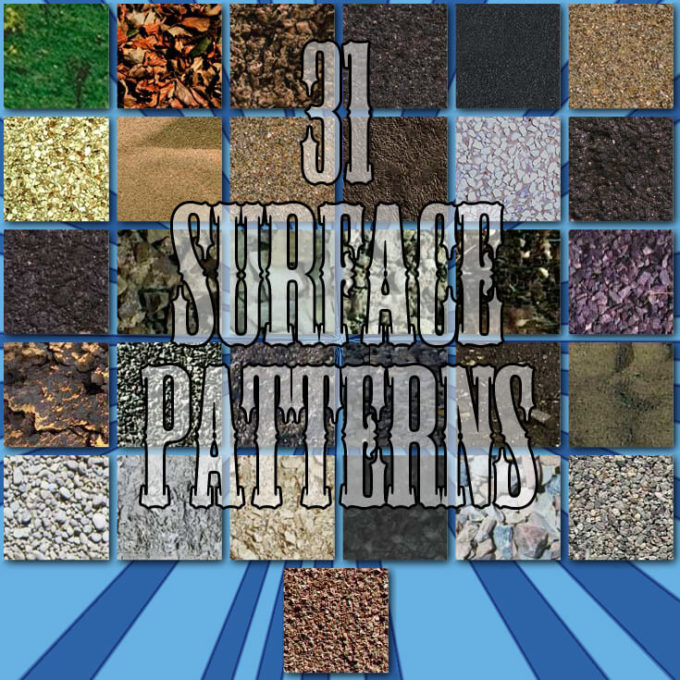 31 Seamless Surface Patterns for Photoshop