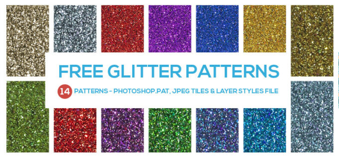 Adobe Photoshop フォトショップ 無料 パターン テクスチャー プリセット グリッター Free Pattern Preset Free Glitter Patterns & Styles