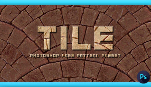 Adobe Photoshop フォトショップ 無料 パターン テクスチャー プリセット .pat 模様 レンガ タイル free tile Pattern Preset
