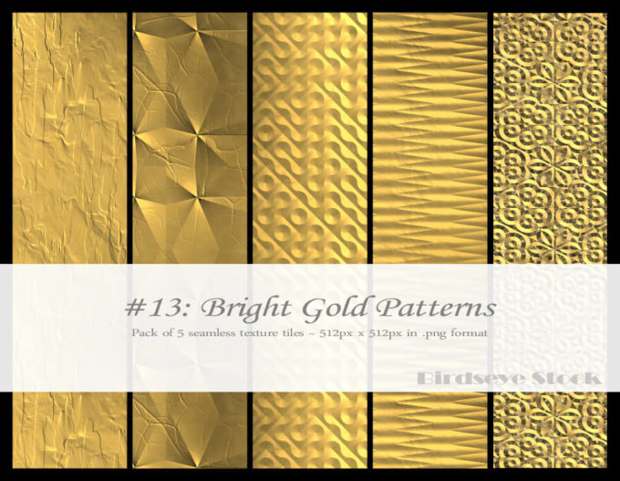 Adobe Photoshop フォトショップ 無料 パターン テクスチャー プリセット .pat 金 ゴールド free gold Pattern Preset Bright Gold Patterns