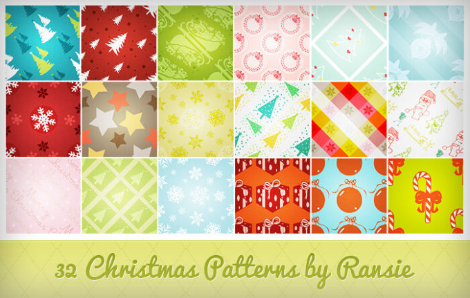 Adobe Photoshop フォトショップ 無料 パターン テクスチャー クリスマス プリセット free christmas pattern preset pat 模様 柄 Christmas Patterns