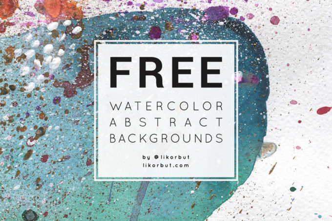 Free Watercolor Abstract Background