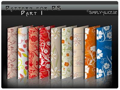 Adobe Photoshop フォトショップ 無料 パターン テクスチャー プリセット .pat  花 free Flower Pattern Preset pattern part1