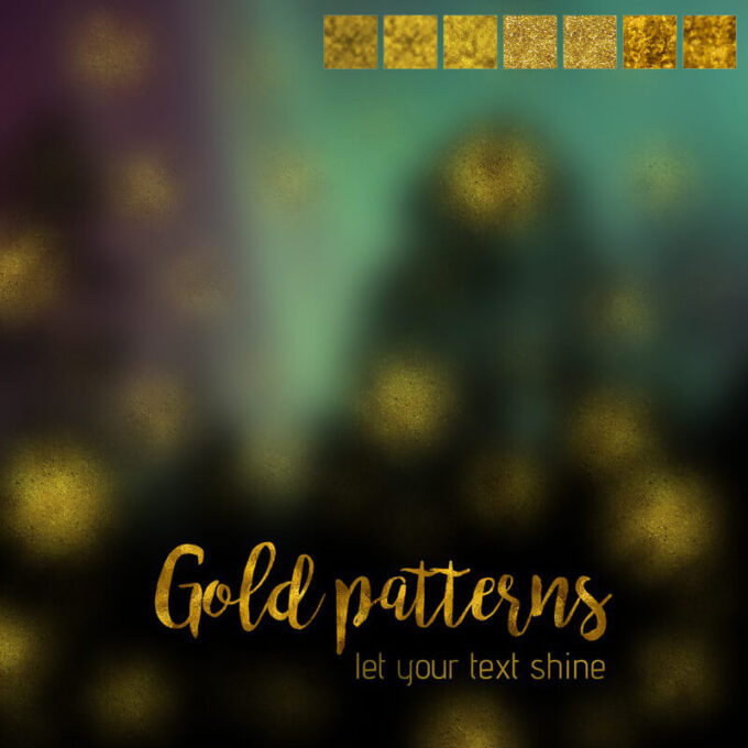Adobe Photoshop フォトショップ 無料 パターン テクスチャー プリセット 金 ゴールド Free Gold Patterns Preset