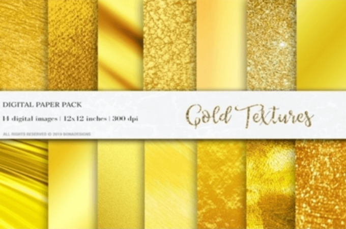 Adobe Photoshop Gold Texture Pattern Material フォトショップ ゴールド テクスチャー 無料 素材 フリー Gold Digital Paper, Gold Background