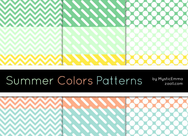 SUMMER COLORS PATTERNS