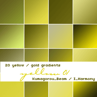 Adobe CC Photoshop Yellow Orange Gradation Free grd フォトショップ イエロー オレンジ グラデーション 無料 素材 20 soft yellow gradients