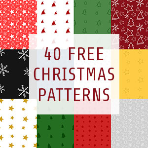 Adobe Photoshop フォトショップ 無料 パターン テクスチャー クリスマス プリセット free christmas pattern preset pat 模様 柄  Free Christmas Photoshop Patterns