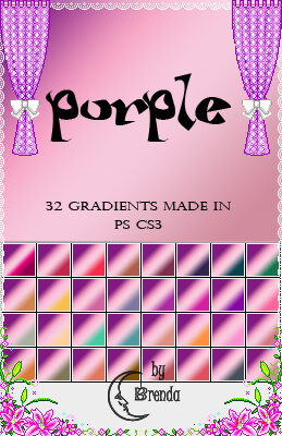 AdobeCC Photoshop Purple Gradation Free grd フォトショップ パープル グラデーション 無料 素材 Photoshop Purple Gradients