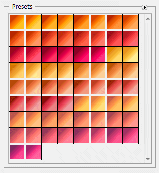 Adobe CC Photoshop Yellow Orange Gradation Free grd フォトショップ イエロー オレンジ グラデーション 無料 素材 66 Gradient Varieties