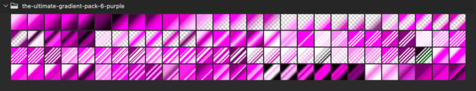 Adobe CC Photoshop Gradation Preset フォトショップ　グラデーション プリセット 無料 素材 セット .grd ピンク