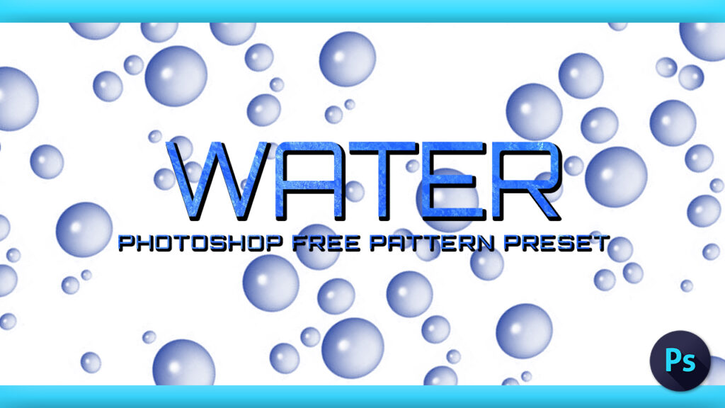 Adobe Photoshop フォトショップ 無料 パターン テクスチャー プリセット .pat 水 氷 アイス free Pattern water Preset