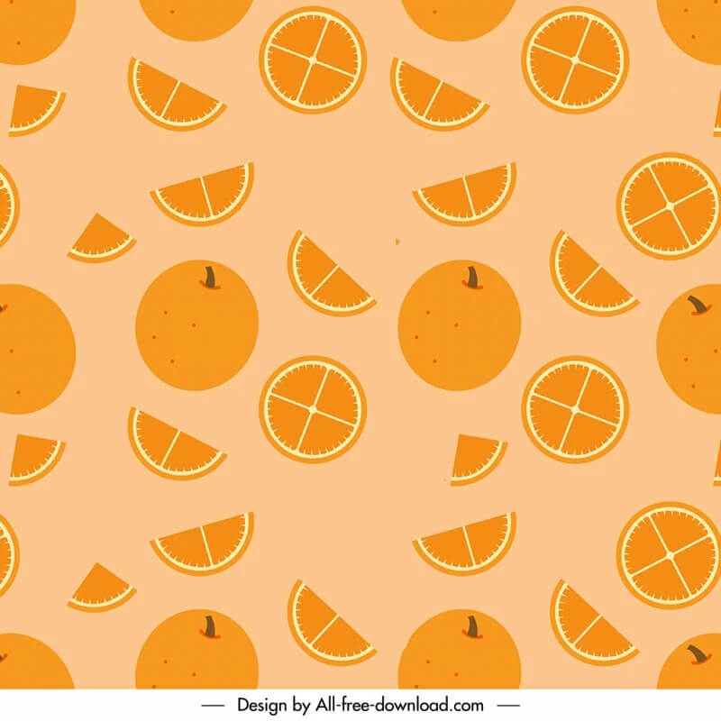 Adobe Photoshop フォトショップ 無料 パターン テクスチャー プリセット .pat オレンジ みかん Free Orange Pattern Preset