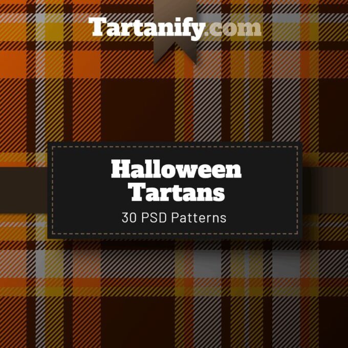 Adobe Photoshop フォトショップ 無料 パターン テクスチャー プリセット ハロウィーン   Free Halloween Tartan Patterns Preset