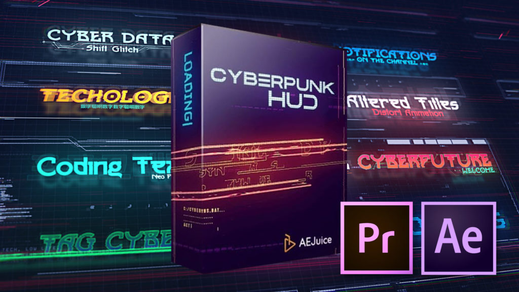 After Effects Aejuice のかっこいいサイバーパンクプラグイン Cyberpunk Hud 紹介 Adobe信者nextistの動画 画像編集が楽しくなる小ネタブログ Nextist Skill Box