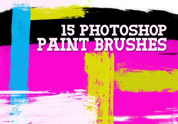フォトショップ ブラシ Photoshop Brush 無料 イラスト インク ペンキ Free Hi-Resolution Paint Stroke Photoshop Brushes