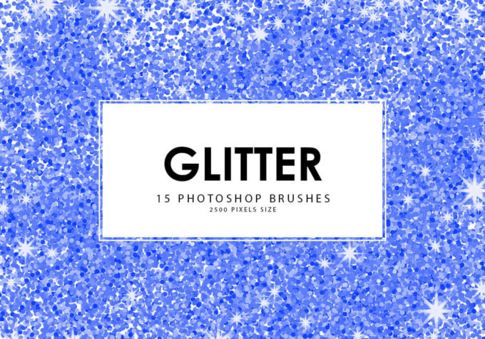 フォトショップ ブラシ Photoshop Brush 無料 イラスト グリッター 光 キラキラ Glitter Photoshop Brushes