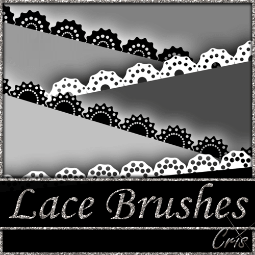 フォトショップ ブラシ Photoshop Lace Brush 無料 イラスト レース Cris Lace Brushes