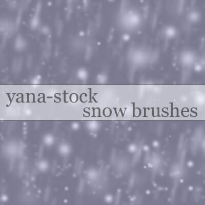 フォトショップ ブラシ Photoshop Brush 無料 イラスト クリスマス 聖夜 冬 雪 スノー Snow Brushes
