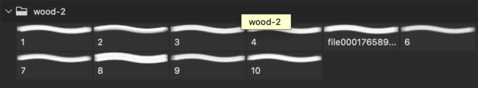 フォトショップ ブラシ Photoshop Brush 無料 イラスト 木 ウッド 木目 Wood Brushes Vol. 2