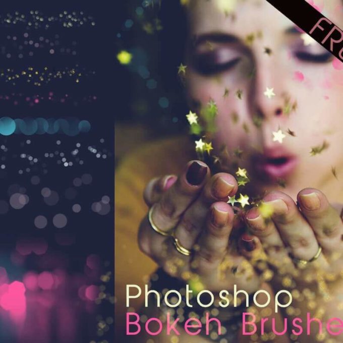 Photoshop Bokeh Brush フォトショップ ブラシ 無料 ボケ 玉ボケ Bokeh Photoshop Brushes
