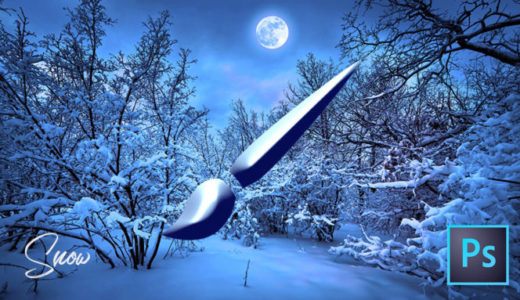 【Photoshop】全て無料!!雪が描けるスノーブラシセット（.abr）