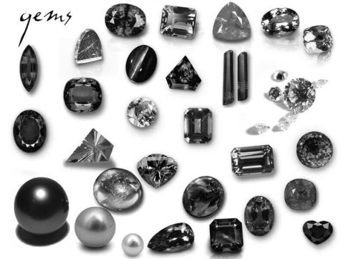 フォトショップ ブラシ Photoshop Jewelry Brush 無料 イラスト 宝石 ジュエル gems