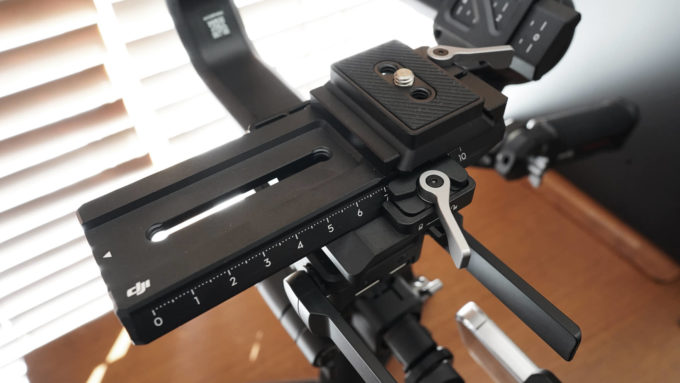 DJI RSC2 クイックリリースプレート カメラライザー