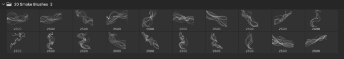 Adobe Photoshop Free Brush Preset Smoke abr 煙 スモーク 無料 素材 おすすめ ブラシ 追加