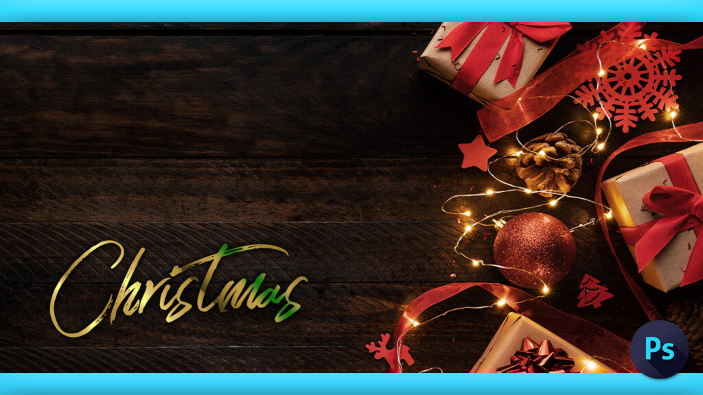 Photoshop Free Text Effect Christmas Preset psd フォトショップ 無料 テキストエフェクト クリスマス プリセット サムネイル デザイン 素材