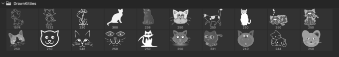 Adobe Photoshop Free Brush Preset cat abr 猫 無料 おすすめ 素材 ブラシ 追加
