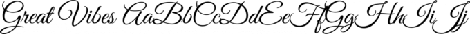Free Font Design 無料 フリー フォント 追加 デザイン 筆記体 GREAT VIBES
