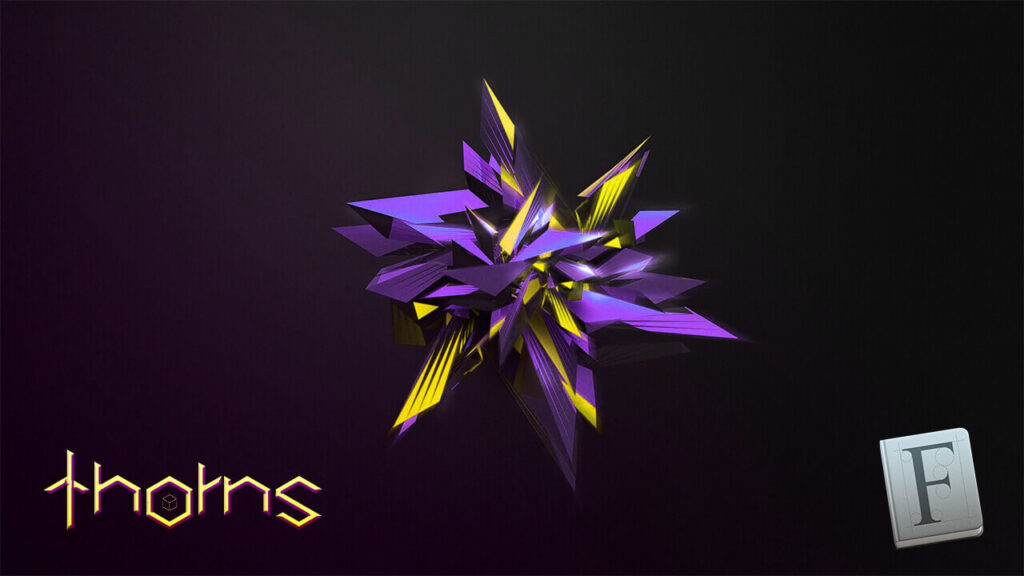 Free Font Thorns 無料 フリー おすすめ フォント 追加 トゲトゲ デザイン 文字